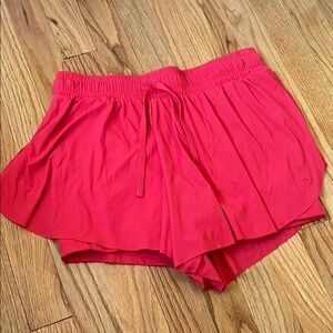 Women's Red shorts